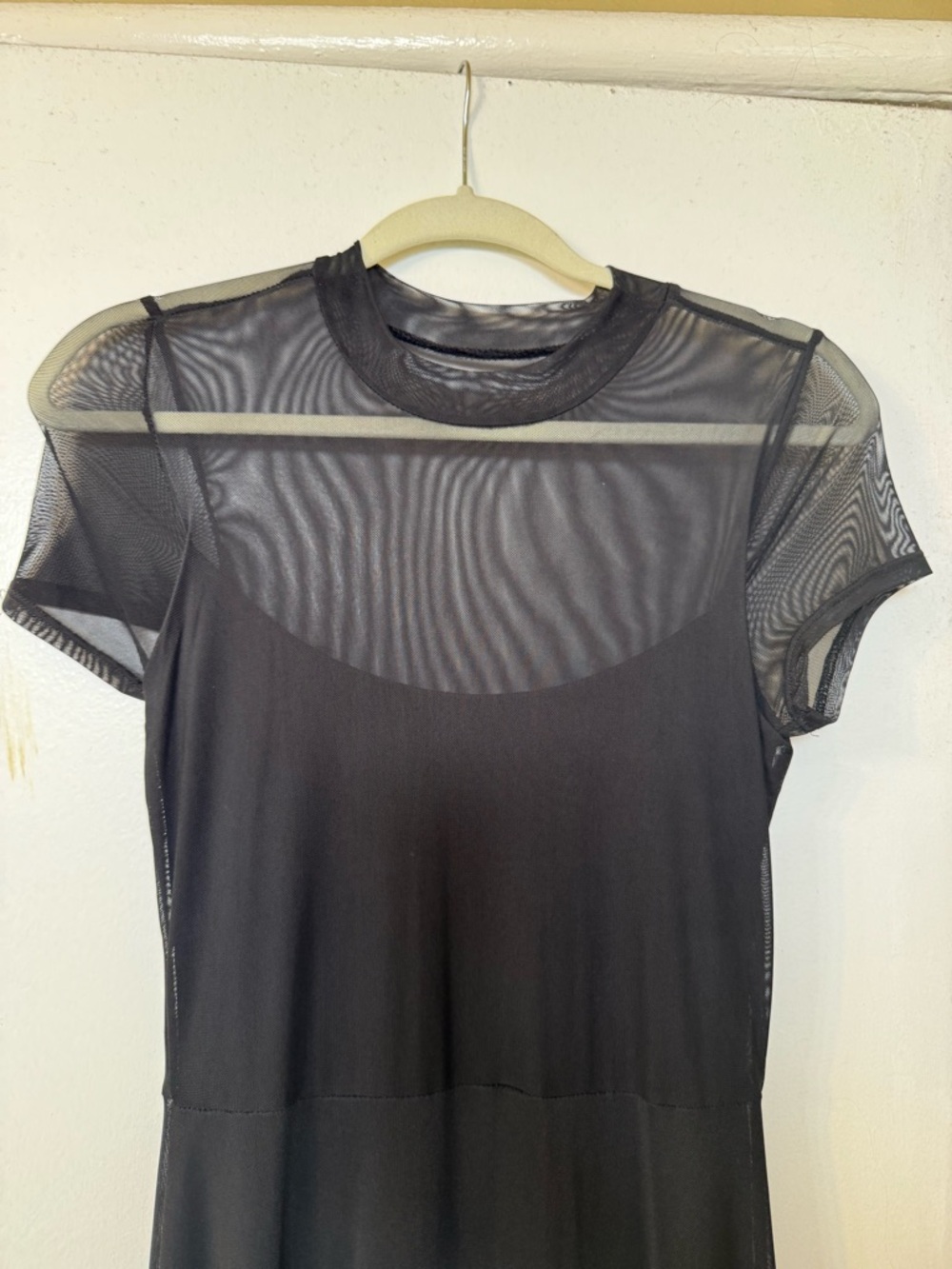Midnight Hour High-Low Mesh Gothic Chic Dress - Picture 7 of 8
